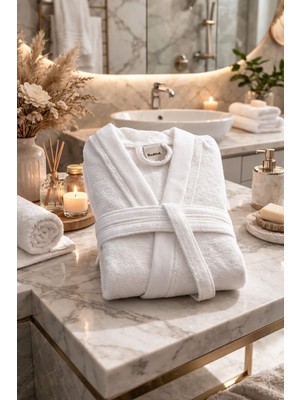 Özdilek Serenity Bathrobe Bornoz Beyaz M Beden