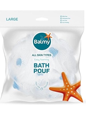 Balmy Ponpon Banyo Lifi Large 4 Adet