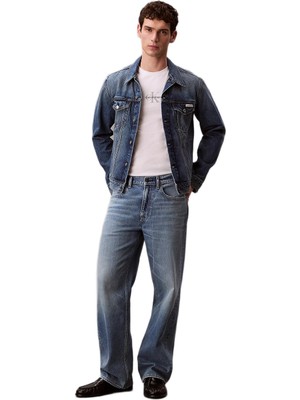 Calvin Klein LV04RB866G 30S Micro Monologo Graphic Erkek Tişört