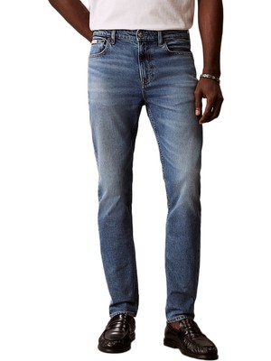 Calvin Klein LV04RF742G Slim Taper Erkek Jean Pantolon