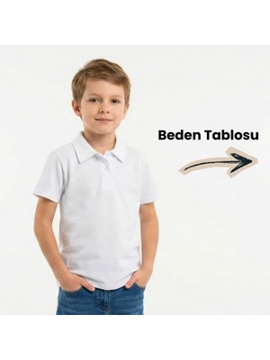 NR Nar Rengi %95 Pamuk Polo Yaka Basic Regular Fit Kompakt Okulluk Tshirt  ALV1185