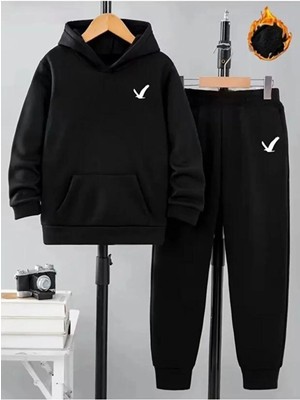 Divin Erkek Casual Kapüşlu Eşofman Altı 2li Takım- Hafif, Rahat ve Şık Bahar, Yaz ve Sonbahar Için