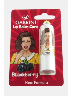 Zero Land Gld-Spt- Gabrini Böğürtlen Dudak Nemlendirici - Kırmızı