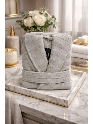 Özdilek Opulent Touch Bornoz Gri L Beden