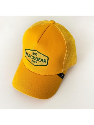 Mackbear Coffee Co. Mackbear Ayarlanabilir Unisex Şapka Sarı
