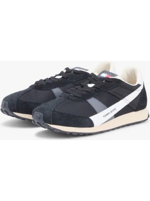 Tommy Hilfiger EM0EM01715 Retro Runner Archive Open Mesh Erkek Günlük Ayakkabı
