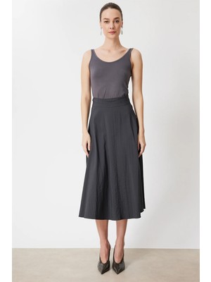 Karma 74206 Onteks Etek Parçalı Düz Uzun