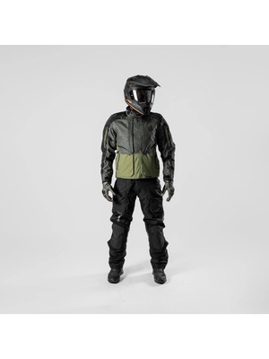 Leatt Adv Dri-Tour 5.5 Kısa Yeşil Motosiklet Montu ve Pantolonu