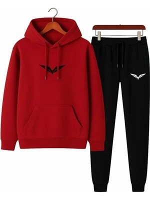 Divin Basic Kapüşonlu 2’li Spor Takım – Unisex Eşofman Altı 2li Takım
