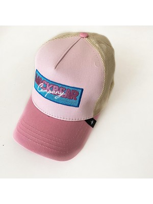 Mackbear Coffee Co. Mackbear Ayarlanabilir Unisex Şapka Pembe Pembe