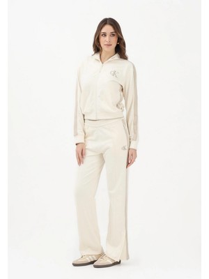 Calvin Klein LV047E225G Stretch Terry Track Kadın Eşofman Altı