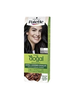 Palette Kalıcı Doğal Gece Mavisi 1.1 3 Adet