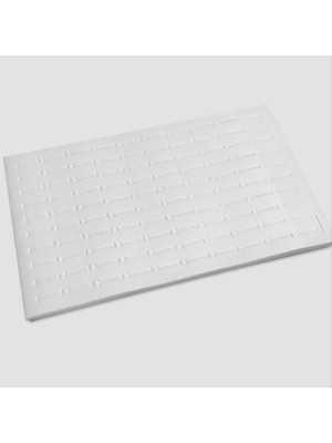 Zero Land Gld-Spt- 100 Lü Yüzük Süngeri - Gümüş Rengi