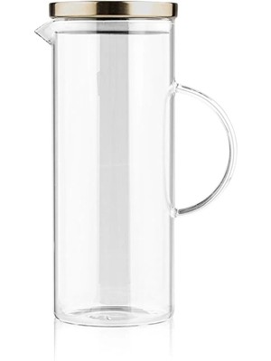 Paçi Alisa Metal Kapaklı Cam Sürahi 1500 ml 4 Adet