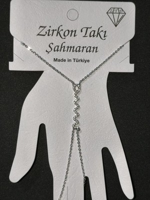 Vulwox Taşlı Gümüş Yılan Şahmeran