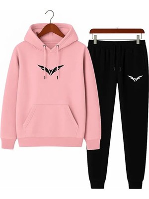 Divin Basic Kapüşonlu 2’li Spor Takım – Unisex Eşofman Altı 2li Takım