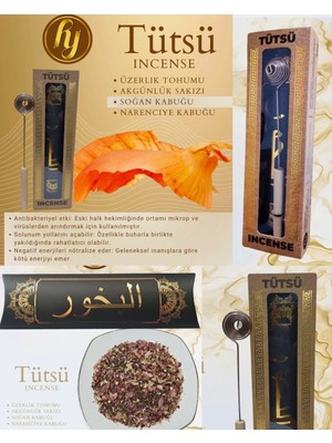 Sree Vani Tütsü %100 Natural ,bakır Kaplama Maşalı Yakılabilir Doğal Tütsü ,antibakteriyel Kötü Enerji Emici