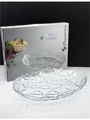 Paşabahçe Estrella Oval Servis Tabağı 33 cm 4 Adet
