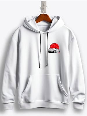 MGAX Araba Gtr Arma Baskılı Regular Kapşonlu Sweatshirt