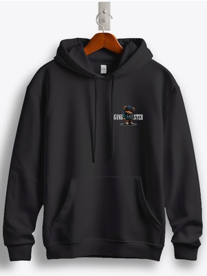 MGAX Sevimli Ayı Gangster Bear Arma Baskılı Regular Kapşonlu Sweatshirt