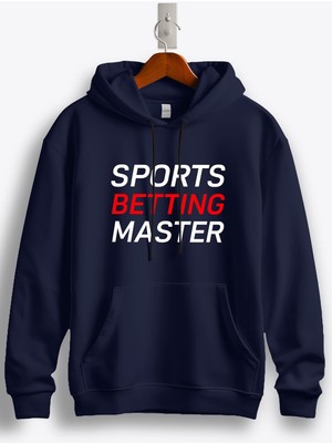 MGAX Sports Betting Master Baskılı Regular Kapşonlu Sweatshirt
