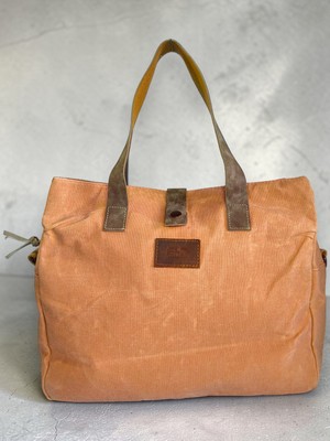 Old Cotton Mumlu Kanvas Çok Bölmeli Omuz Çantası ve El Çantası (Ayarlanabilir Ek Askı) S Ernest Bag