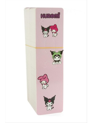 Zero Land Gld-Spt- Çizgi Film Karakteri Dik Set Kolye Kartı - Pembe