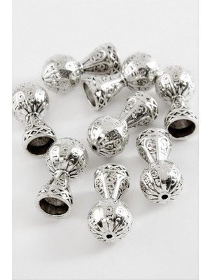 Zero Land Gld-Spt- Çiçek Tesbih Atı 50 Gram - Gümüş Rengi