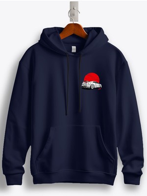 MGAX Araba Gtr Arma Baskılı Regular Kapşonlu Sweatshirt