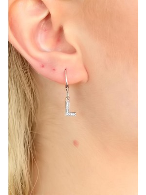 Fantastik Store L Harf Bayan Küpe - Lisinya