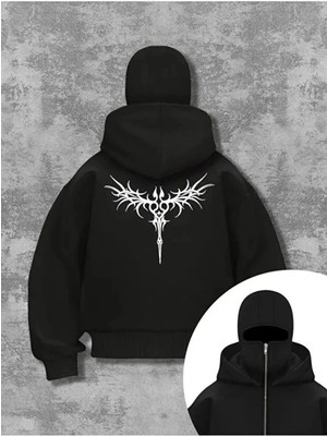 Divin Maskeli Polar Hırka – Modern Ninja Tarzı – Kışın Olmazsa Olmazı