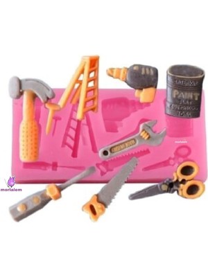 Morlalem El Aletleri Seti Silikon Kalıp K-570, Taş Tozu Mum Reçine Alçı Sabun Alçı Kalıbı