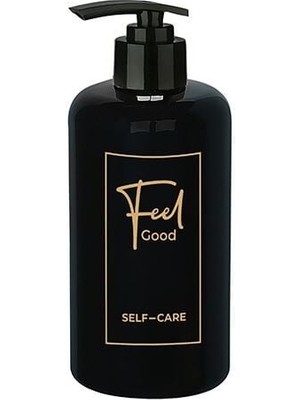 Sıvı Sabunluk Yuvarlak Plastik Pompalı 500 ml - Siyah - Lisinya