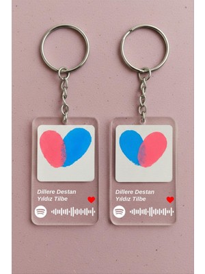 Zero Land Gld-Spt- Sevgili Parmak Izli Anahtarlık Yapma Seti - Gümüş Rengi