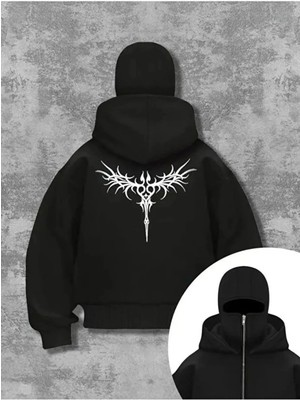 Divin Maskeli Polar Hırka – Modern Ninja Tarzı – Kışın Olmazsa Olmazı