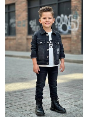 Diamondstar Erkek Çocuk Ceket Badi Ve Pantolon Takımı