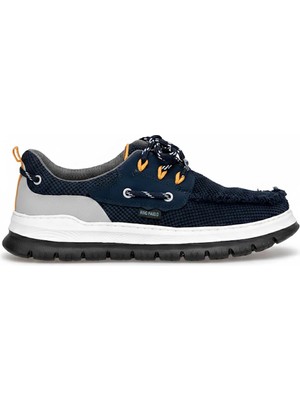 King Paolo K1339 Hawai Erkek Memory Foam Casual Ayakkabı Lacivert
