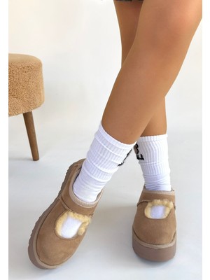 Fantastik Store Carren Vizon Süet Bot - Lisinya