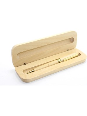 Livenda Ahşap Kutulu Tükenmez Kalem Model 1