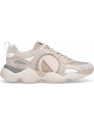 Marcomen 152-23291 Erkek Hakiki Deri Klasik Sneaker Bej