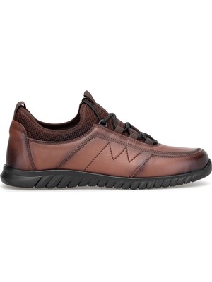Marcomen 152-23078 Erkek Hakiki Deri Casual Ayakkabı Taba