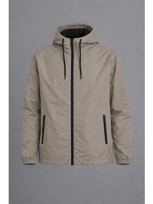 Damga Erkek Basic Günlük Kahve Yağmurluk & Rüzgarlık