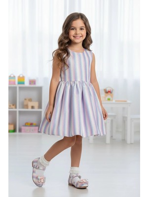 Ayakkabı Fuarı Elit HY-P-506-26Y Patik Kız Çocuk Babet Mor
