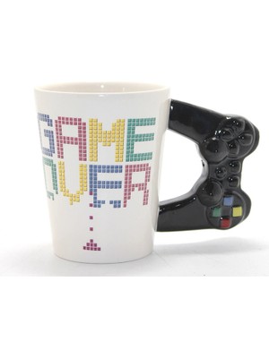 Livenda Game Over Porselen Kupa Bardak Model 1