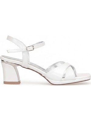 Ayakkabı Fuarı Elit PM559 K900C Kadın Klasik Topuklu Ayakkabı Sedef