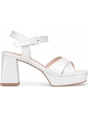 Ayakkabı Fuarı Elit PM08 K99-1C Kadın Klasik Topuklu Ayakkabı Sedef