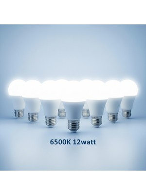 Gemerehome 12WATT E27 Beyaz Işık LED Ampul
