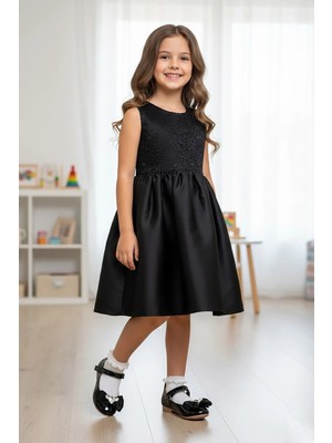 Ayakkabı Fuarı Elit HY-P-501-26Y Patik Kız Çocuk Babet Siyah