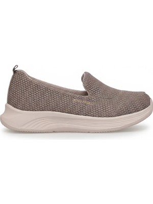 King Paolo H5182 Cips Krakers Kadın Memory Foam Klasik Sneaker Vizon