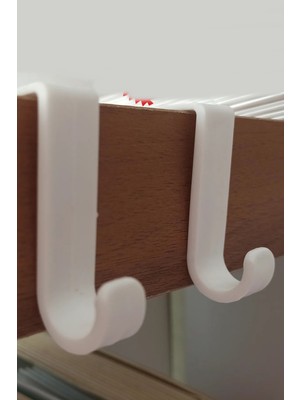 Fantastik Store 7 Adet Çekmece Dolap Kapağı Mutfak Banyo Askısı Plastik Çok Amaçlı Askı Seti - Lisinya